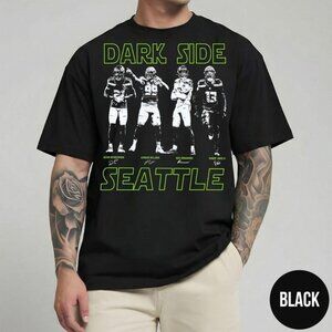 Dark Side Defense Seahawks-Inspired 12th Fan Back Graphic Tee